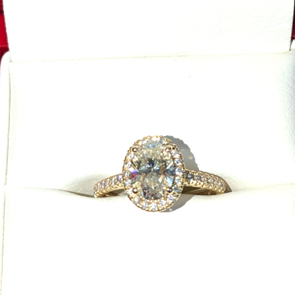 James Allen Engagement Ring Size 5.25